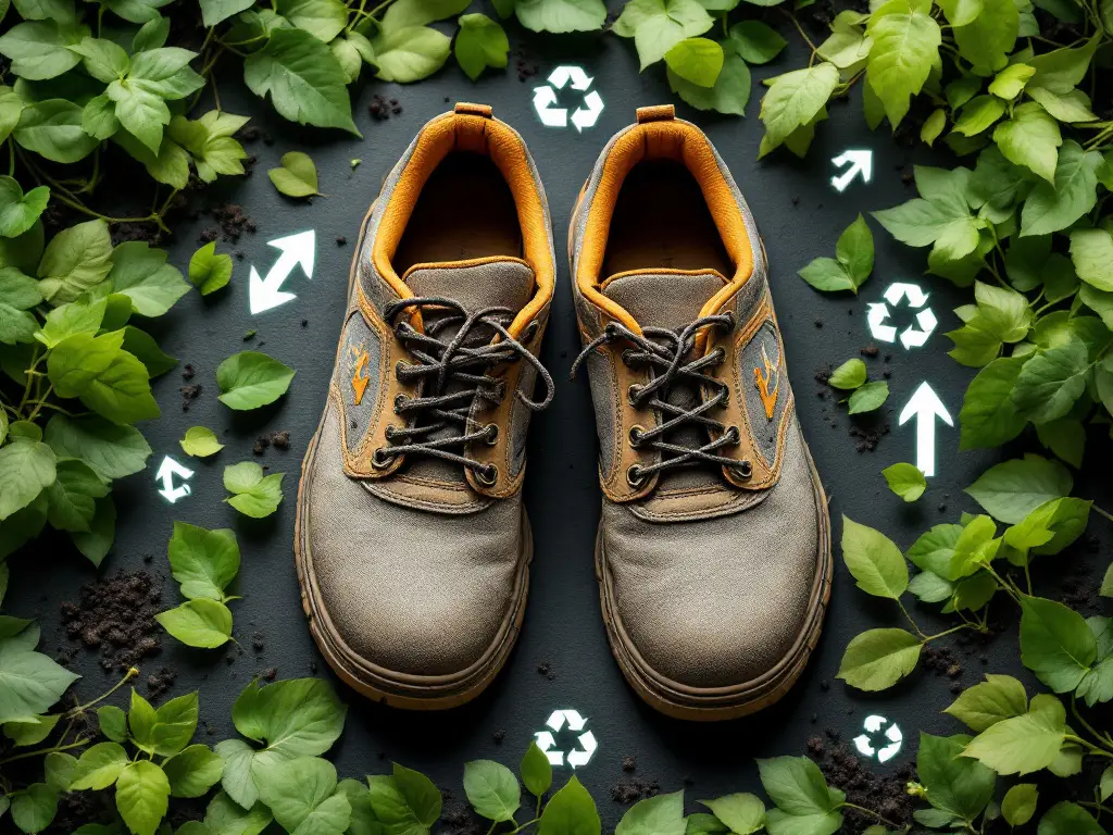 recyclage des chaussures de sécurité