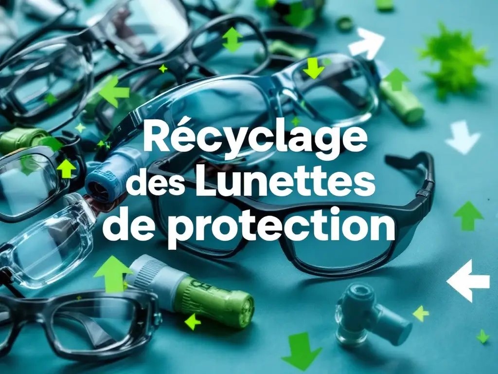 recyclage des lunettes de protection