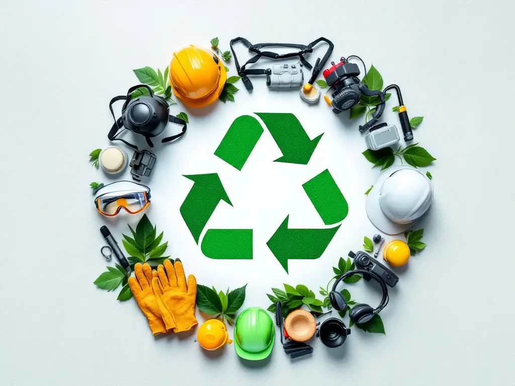 recyclage des équipements de sécurité