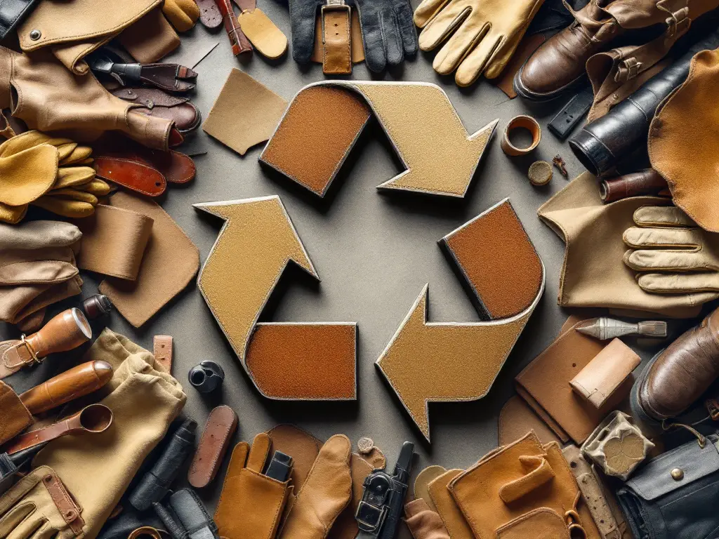 recyclage des epi en cuir